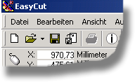 EasyCut 6.0 Screenshot Ausriß